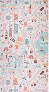 Tappeto per bambini 100x160 cm Pastel Neighborhood - Vitaus