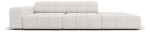 Chaise-lounge in grigio chiaro (con penisola a sinistra) Chicago – Cosmopolitan Design