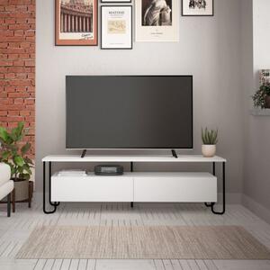 Mobile TV Da Terra 150 Cm A 2 Ante Cornea Bianco