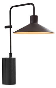 Bover Platet A01 applique LED estern paralume nero