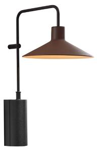 Bover Platet A01 applique LED est paralume marrone