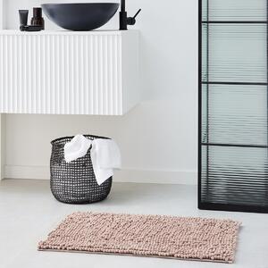 Tappetino da bagno Today Tapis Bubble 75/45 Polyester TODAY Essential Rose Des Sables