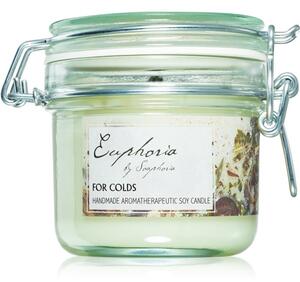 Soaphoria Euphoria candela profumata αρώματα For Colds 250 ml