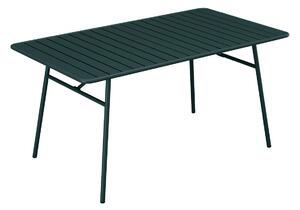 Tavolo da giardino L.160 cm in Metallo Verde abete - MIRMANDE di MYLIA