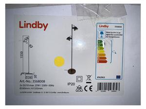 Lindby - Lampada con piedistallo SHILA 2xGU10/25W/230V