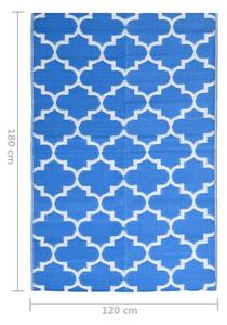 Plaid, coperte VidaXL tappeto per esterni 120 x 180 cm