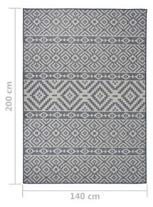 Tappeti VidaXL tappeto per esterni 140 x 200 cm