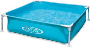 Piscina con telaio quadrata per bambini 122x122x30 cm INTEX 57173