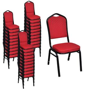 tectake Set di 6 sedie per sala da pranzo Julien - nero - 402541