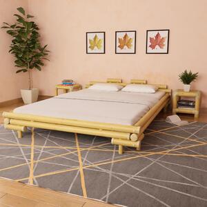 Letto 160 x 200 cm Bambù Naturale - DAHLIA