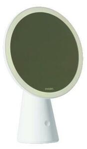 Lampada da tavolo con specchio Philips, 1 x 4,5 W, 80 lm, 3000/4000/5000 K, USB, bianca