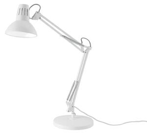 Lampada da tavolo regolabile ARTIFEX in metallo bianco