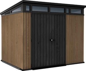 KETER Pent Signature Casetta da giardino 9x7, 279 x 226 x 216 cm, marrone KETER 259821