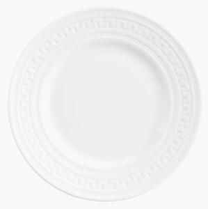 Piatto in Fine Bone China Intaglio