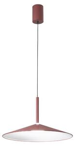 FANEUROPE Lampada a sospensione a LED Khan (rossa), 18 W, temperatura di colore 2700/3500 K, 48 x 200 cm