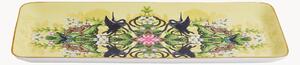 Vassoio rettangolare in Fine Bone China Wonderlust Waterlily