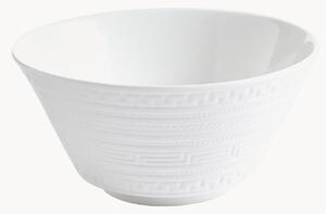 Ciotola per cereali in Fine Bone China Intaglio