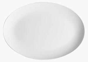 Piatto ovale in Fine Bone China Gio