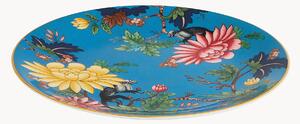 Piatto da colazione in Fine Bone China Wonderlust Sapphire Garden
