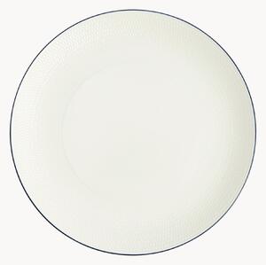 Piatto piano in Fine Bone China Gio