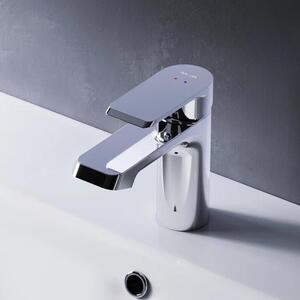 AM.PM Rubinetto da bagno Miscelatore cromato per lavabo Rubinetto da bagno Miscelatore per lavabo Miscelatore monocomando da bagno