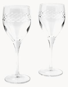 Set di 2 bicchieri da vino in cristallo Neo