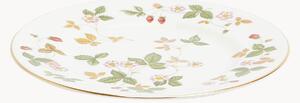 Piatto da dessert in Fine Bone China Wild Strawberry
