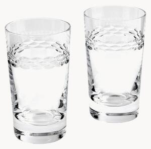 Set di 2 bicchieri da long drink in cristallo Neo