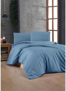 L'Essentiel Linge de Maison, Blu, Set copripiumino Ranforce king size (FR), Blu, 100 % COTONE RANFORCE, 240 x 220 cm