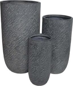 VivaGarden OUTLET - Vaso Tiglio in Fibra argilla colore Grigio - VA801031