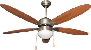Zephir Ventilatore da Soffitto con Luce Lampadario Ventilatore 5 Pale Diametro 124 cm 3 Velocit - ZFS9110M