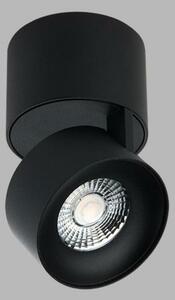 Apparecchio orientabile e inclinabile a soffitto LED2 KLIP ON CRI90, variante: 11 W, 3000 K, base nera, riflettore nero
