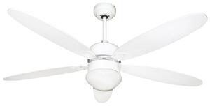 Zephir Ventilatore da Soffitto con Telecomando con Luce Lampadario Ventilatore 5 Pale Diametro 132 cm 3 Velocit - ZFR9111B