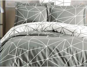 L'Essentiel Linge de Maison, Metaverse, Set copripiumino Ranforce (FR), grigio, 100 % COTONE RANFORCE, 240 x 220 cm