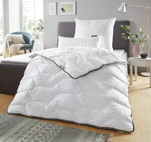 BADENIA TRENDLINE Copripiumino estivo 155x220 cm Basic bianco Copripiumino