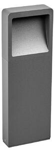 Lucande Leya Lampada da terra a LED, 35 cm, antracite, metallo, IP54
