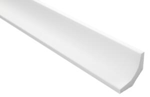 Modanature da soffitto Marbet in polistirolo XPS - Modanature in stucco di alta qualità, leggere e robuste, dal design moderno - (Confezione risparmio da 30 metri E-11 - 35x35 mm) Modanature angolari