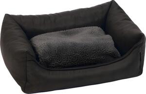 Beeztees Uma - Cuccia ortopedica per cani - Antracite - 60x40x20 cm