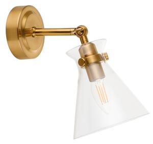 Endon 112861 - Faretto da parete HARLOW 1xE14/7W/230V finitura oro