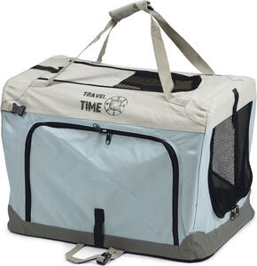 Beeztees Travel Time - Trasportino per cani - Nylon - 49x34x35 cm