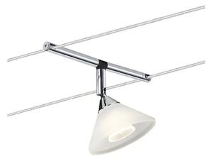 Paulmann 94138 - 1xGU4/10W Faretto per sistema a cavo COLMAR 12V cromato