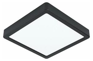 Eglo 78814 - plafoniera LED FUEVA LED/17W/230V 21x21 cm nera