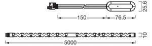Osram - LED RGBW Striscia dimmerabile FLEX 5m LED/10W/230V + telecomando
