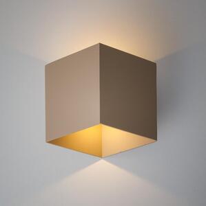 Applique LED da esterno CUBE LED/5W/230V IP54 beige