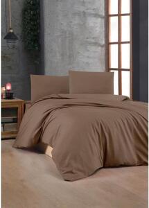L'Essentiel Linge de Maison, Marrone, Set copripiumino Ranforce king size (FR), Marrone, 100 % COTONE RANFORCE, 240 x 220 cm