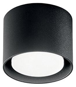Plafoniera cilindro perenz geo 6740 n gx53 led metallo nero opaco - Perenz