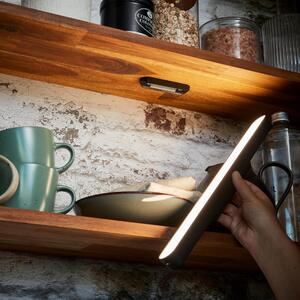 Sottopensile LED per cucina Leila, luce bianco naturale, 40 cm, 1 x 3.8W 600LM IP20 INSPIRE