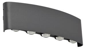Lampade da esterno Lindby, Ithan, Nero, Terrazza, Alluminio, Moderno