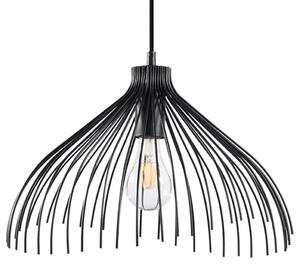 Lampada a sospensione UMB nero 1xE27 15W acciaio 125x40x40cm Sollux Lighting
