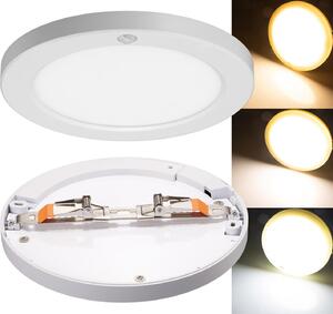 Plafoniera LED BUTON con sensore PIR Ø 23cm 18W 3000/4000/6000k